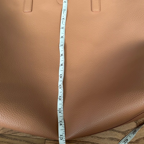 J.CREW FACTORY Large Faux Pebbled Leather Tote - Picture 7 of 7
